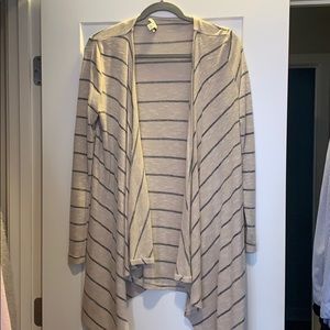 AE stripped cardigan